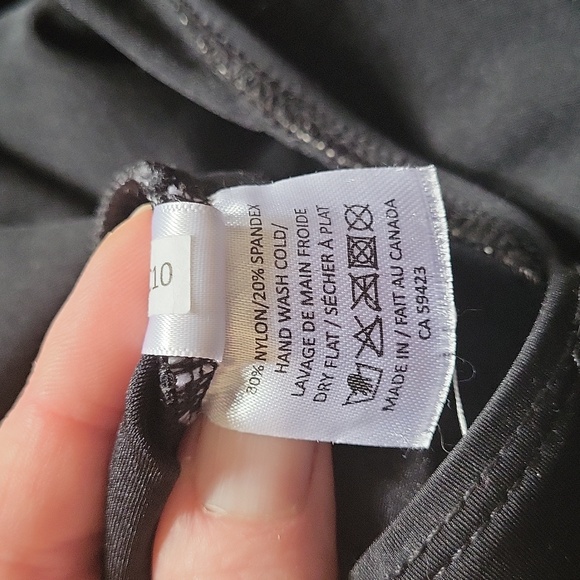 Black low back bodysuit - Picture 3 of 6